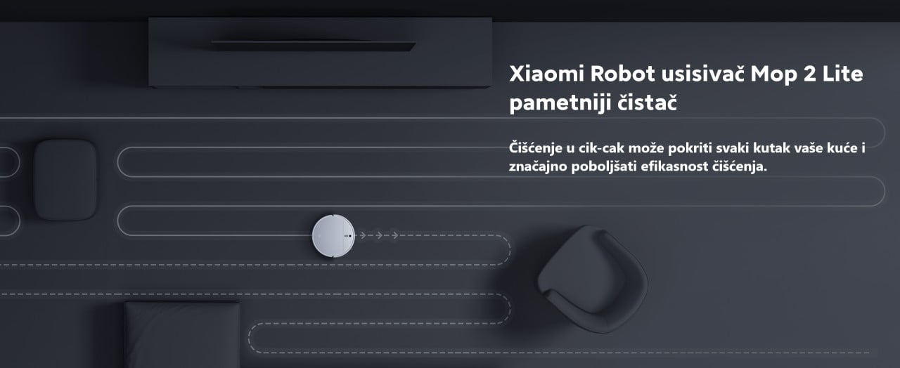 Xiaomi Robot usisivač Mop 2 Lite
